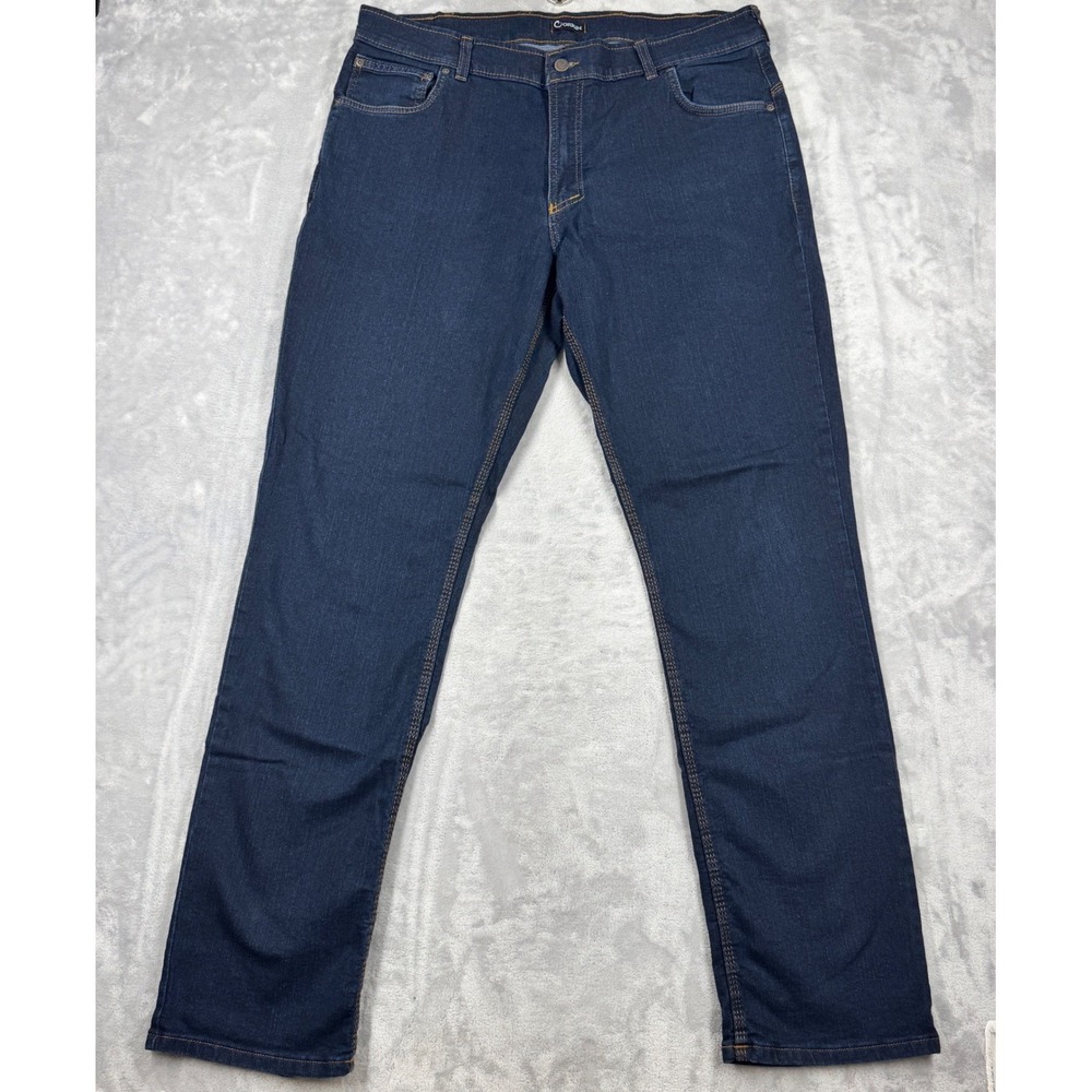 ORIGIN Delta 68 Flex Jeans Mens 38x34 Dark Wash Denim Made in USA 10868-01